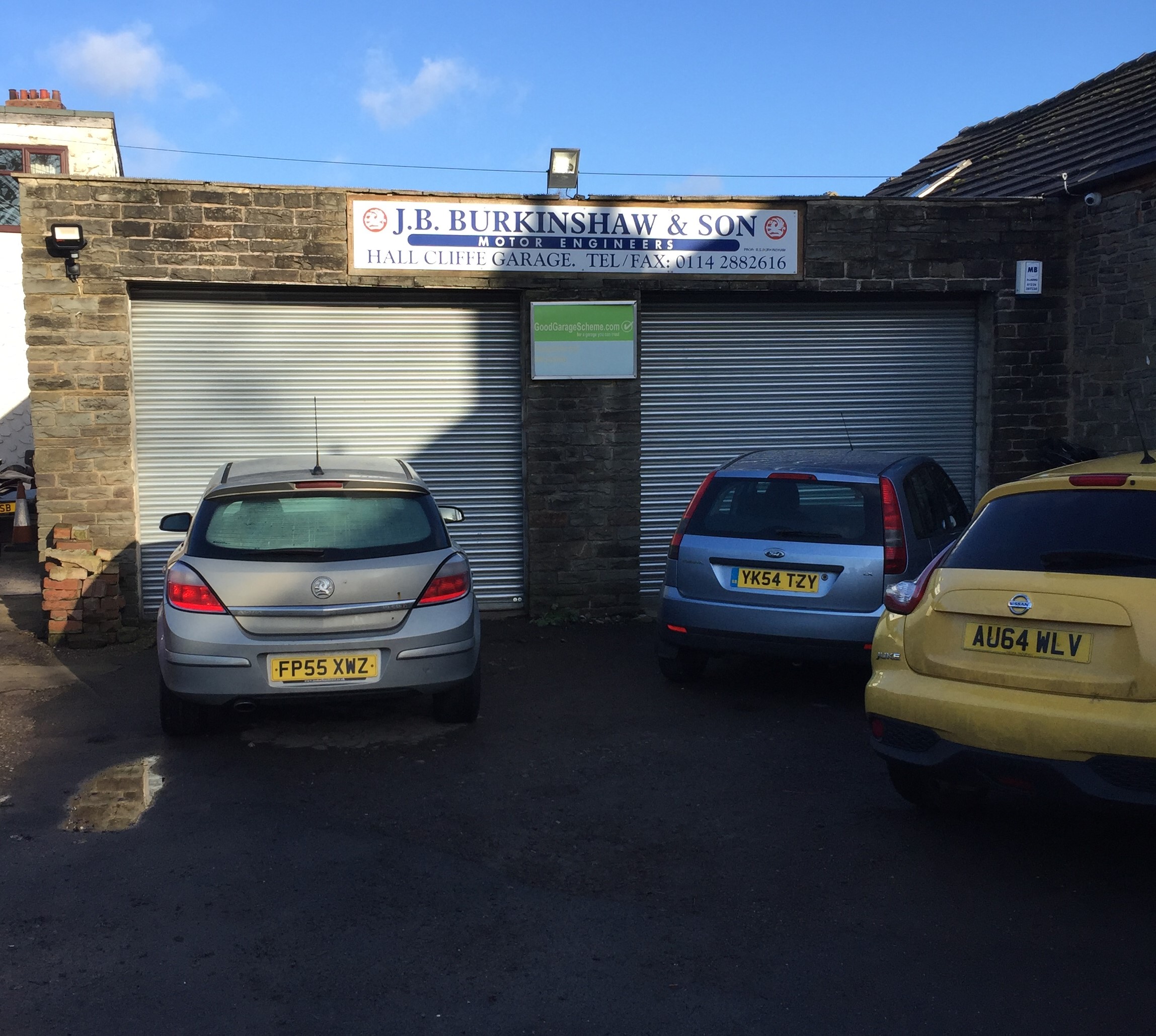 J B Burkinshaw & Son Garage Image